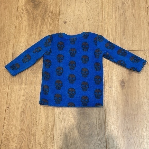 TILT Kid’s Fleece With Skulls Size 1 - Picture 3 of 4